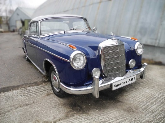 Mercedes-Benz 220 S Coupé (W 180 II). 1958